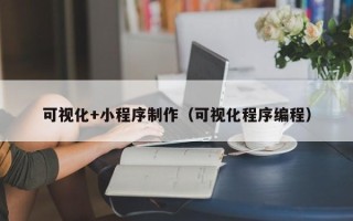 台湾可视化+小程序制作（可视化程序编程）